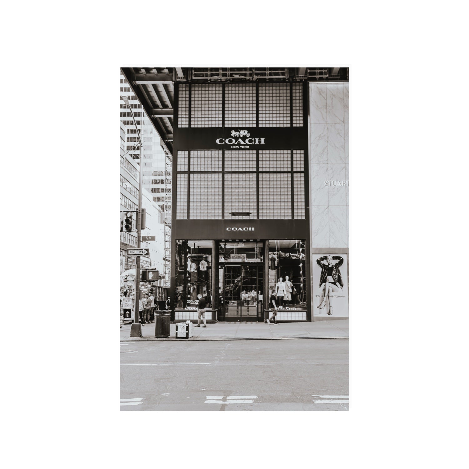 Coach Uptown fine art print, New York, United States, 24 x 36 in, Unframed, Fine Art Print