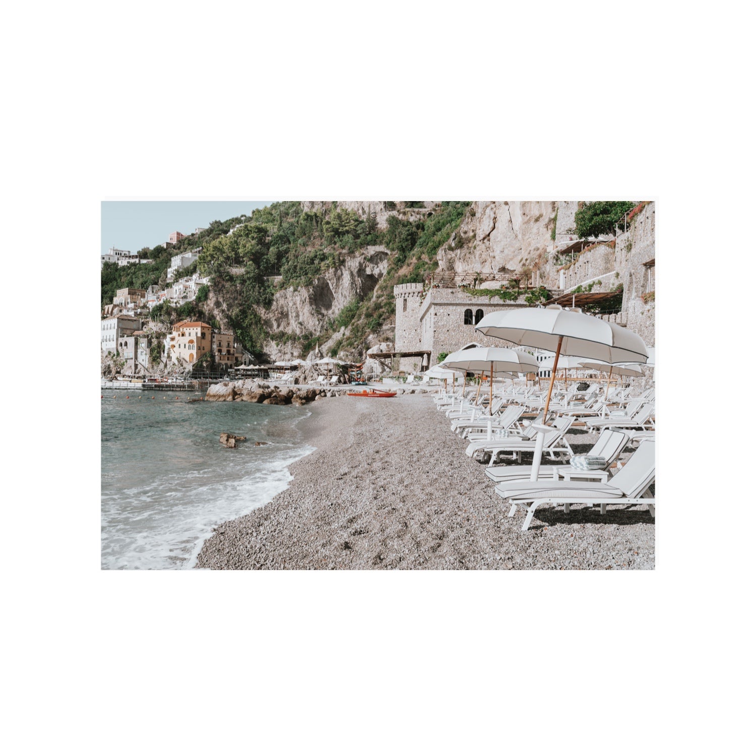 Borgo Santandrea fine art print, Amalfi, Italy, 24 x 36 in, Unframed, Fine Art Print