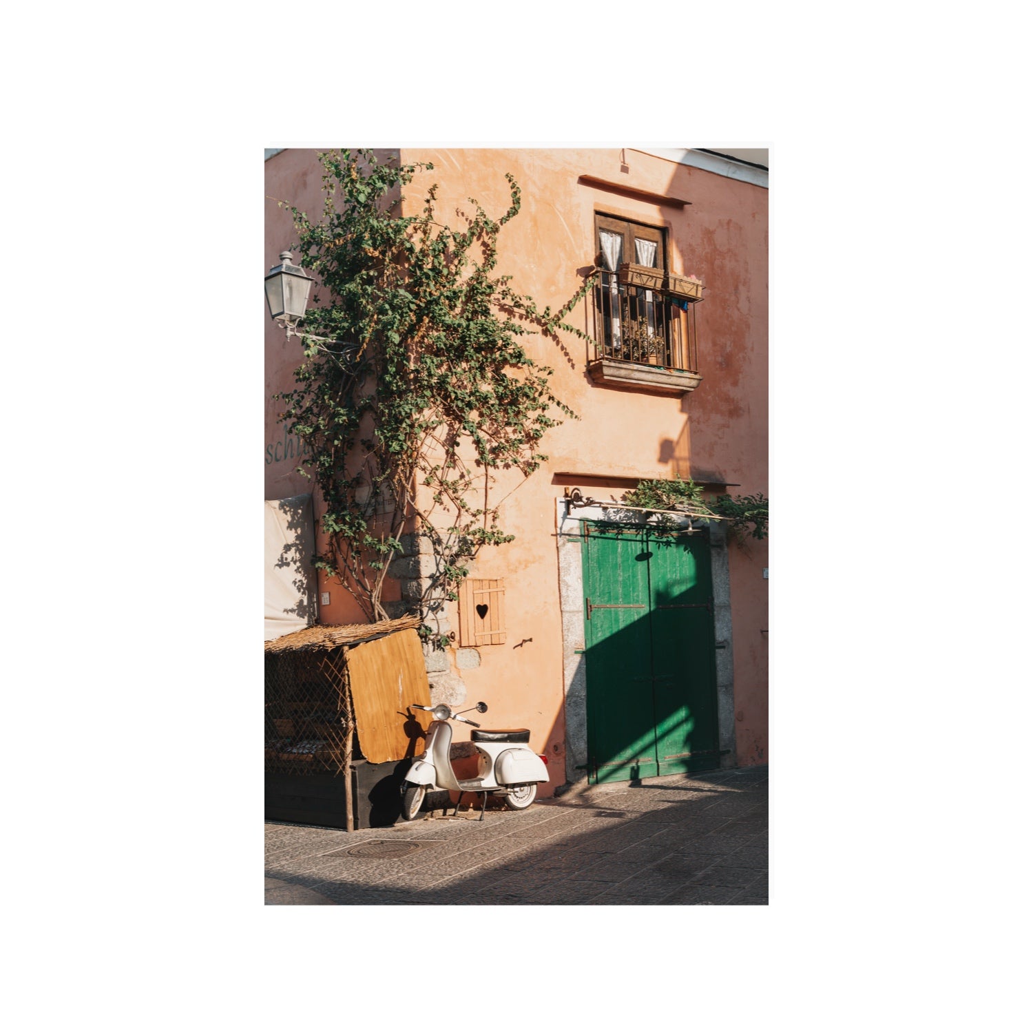 La Casa Ischia Italian Mediterranean decor wall art 24 x 36 in unframed fine art print