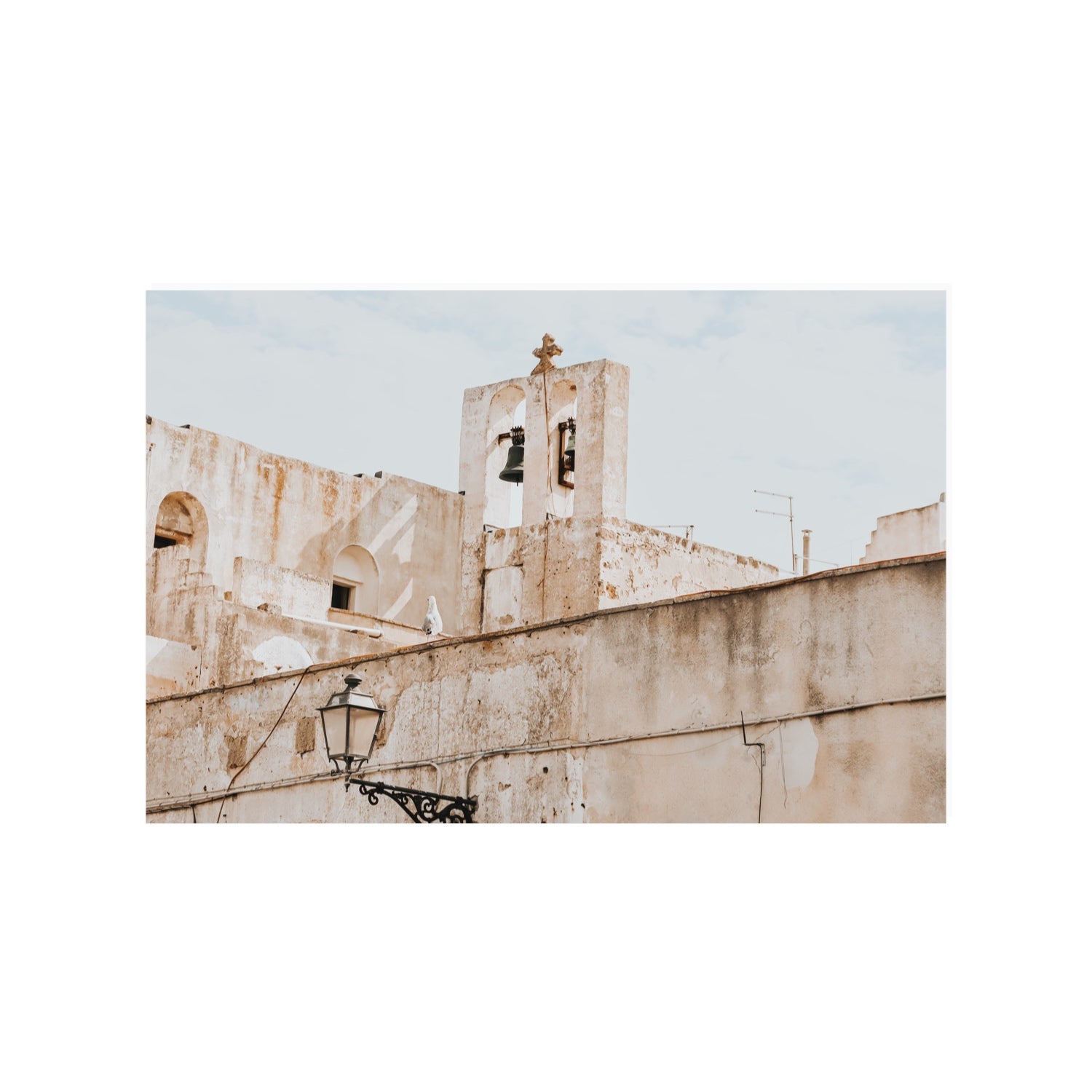 Ancient Bells Puglia Gallipoli Italian wall art 24 x 36 in unframed fine art print