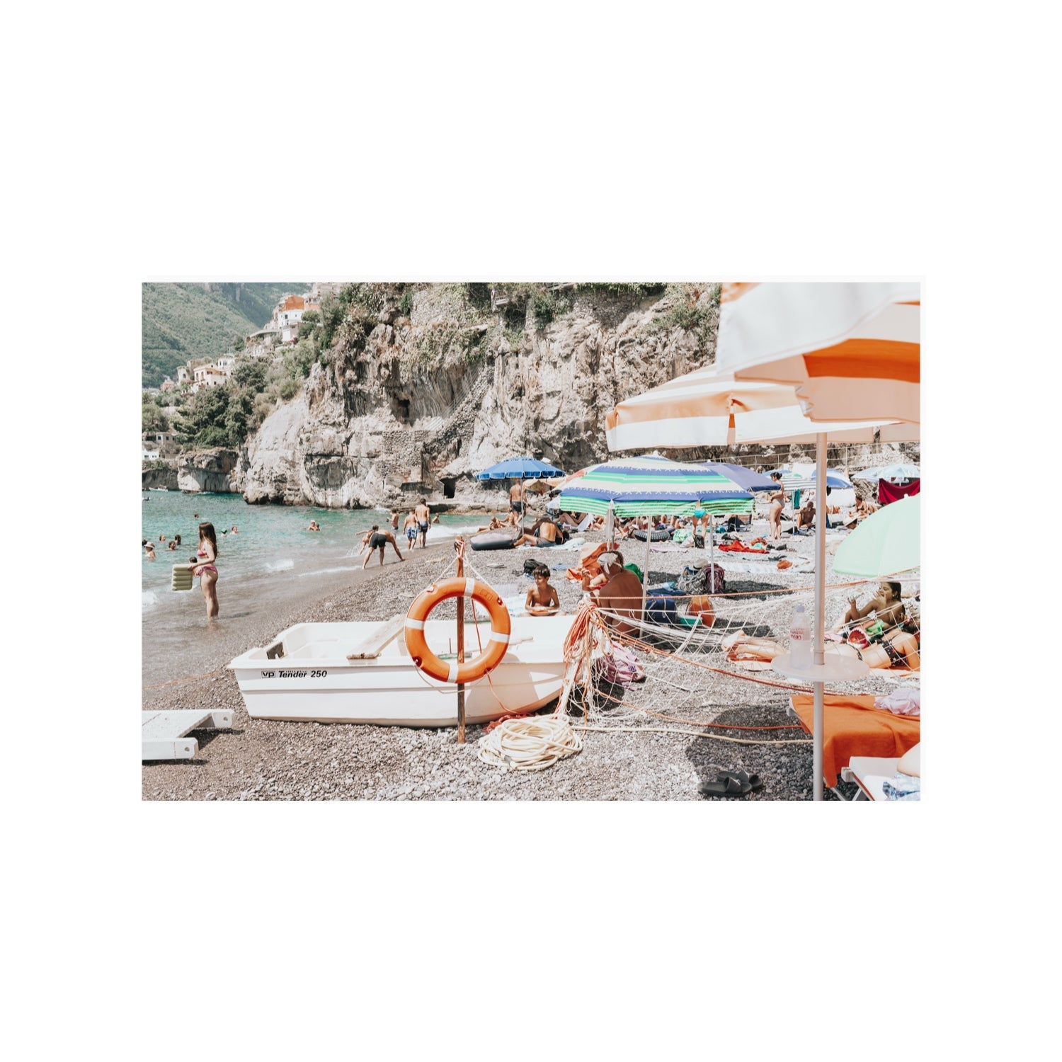 Bellezza By The Bay fine art print, Positano, Italy, 24 x 36 in, Unframed, Fine Art Print