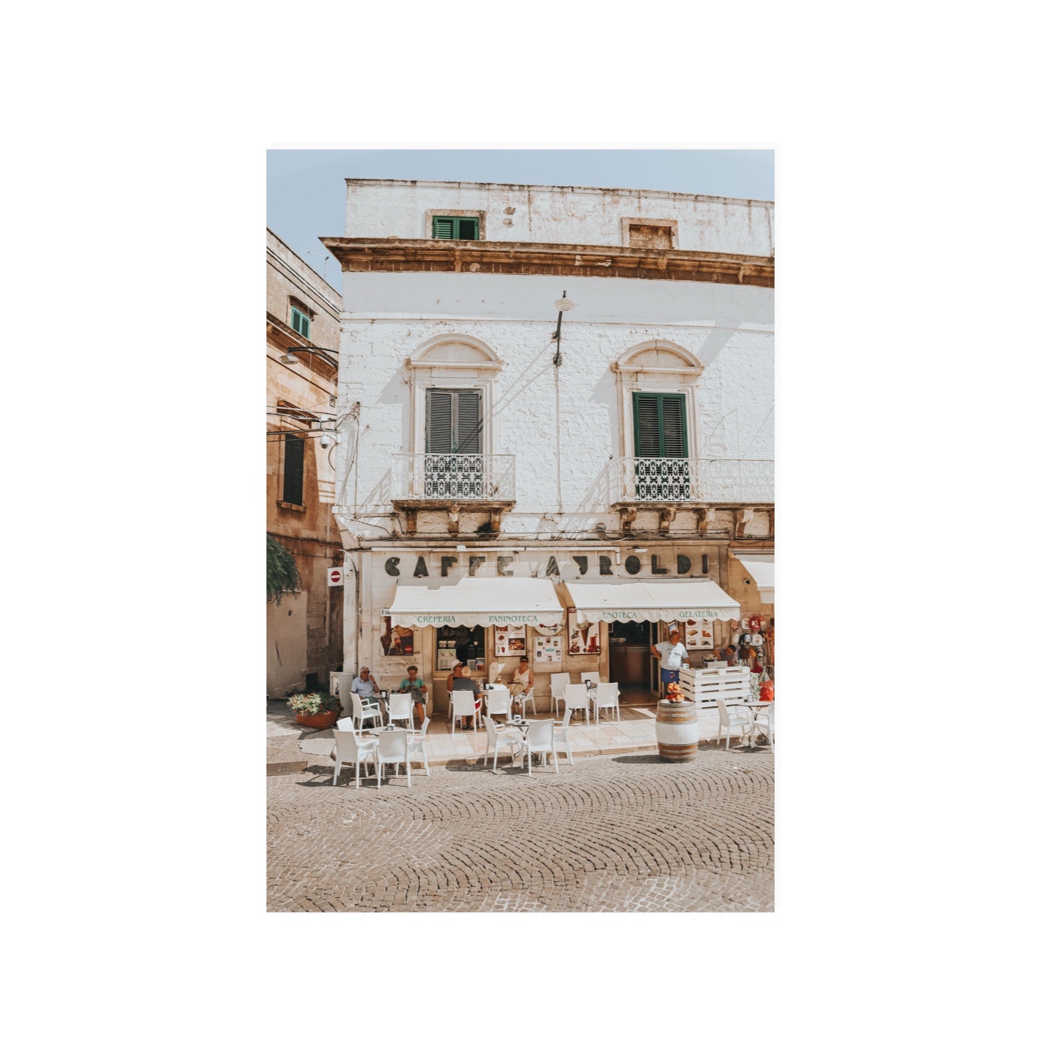L'Ora di Pranzo Puglia L’Ora di Pranzo Italian art print 24 x 36 in unframed fine art print