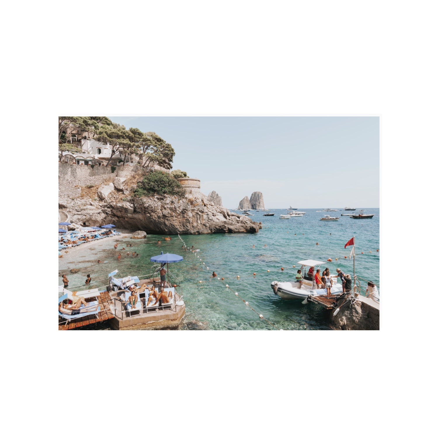 Torre Saracena fine art print, Capri, Italy, 24 x 36 in, Unframed, Fine Art Print
