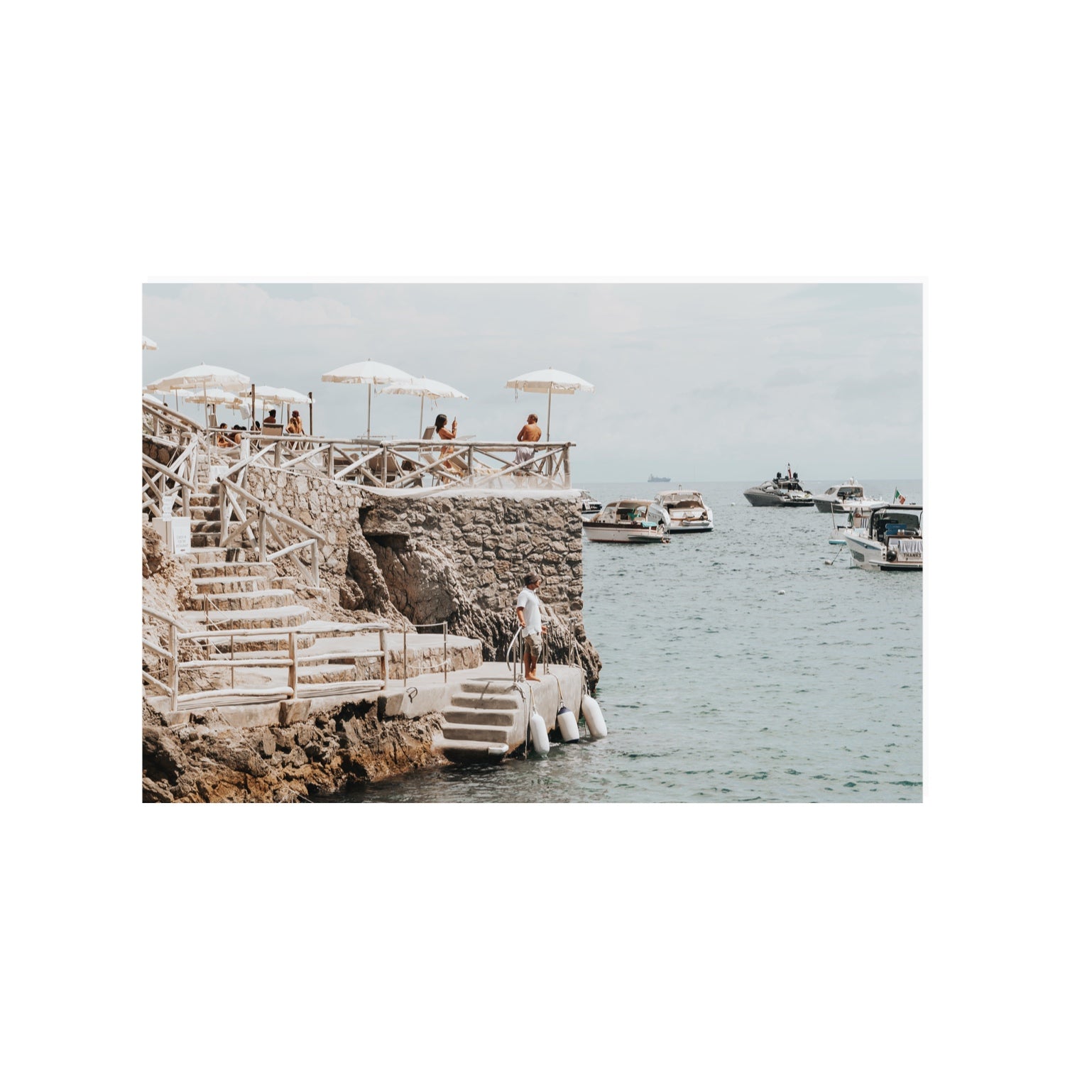Conca Del Sogno fine art print, Nerano, Italy, 24 x 36 in, Unframed, Fine Art Print