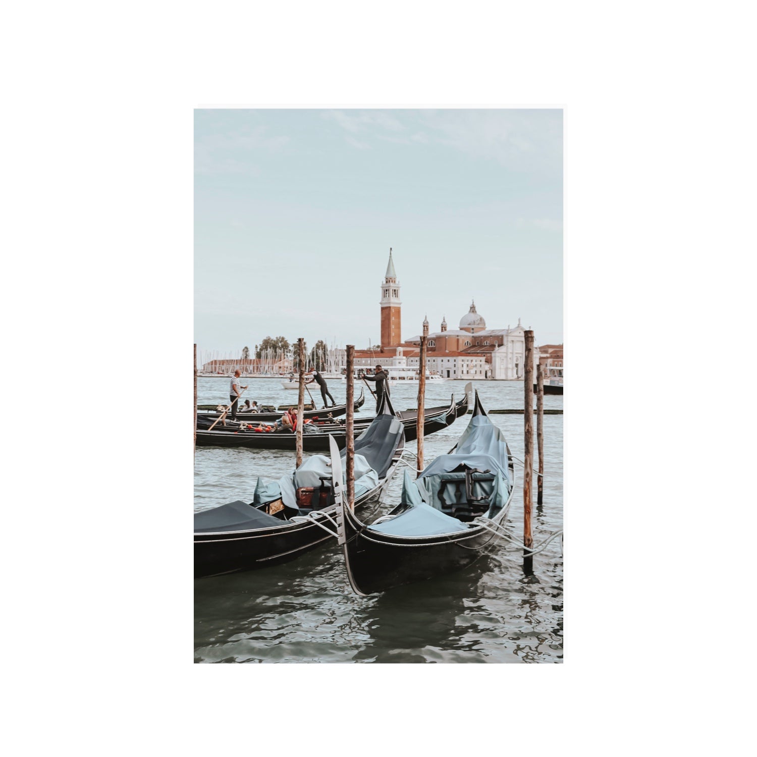 Italian Commute Venice Italian Mediterranean decor wall art 24 x 36 in unframed fine art print