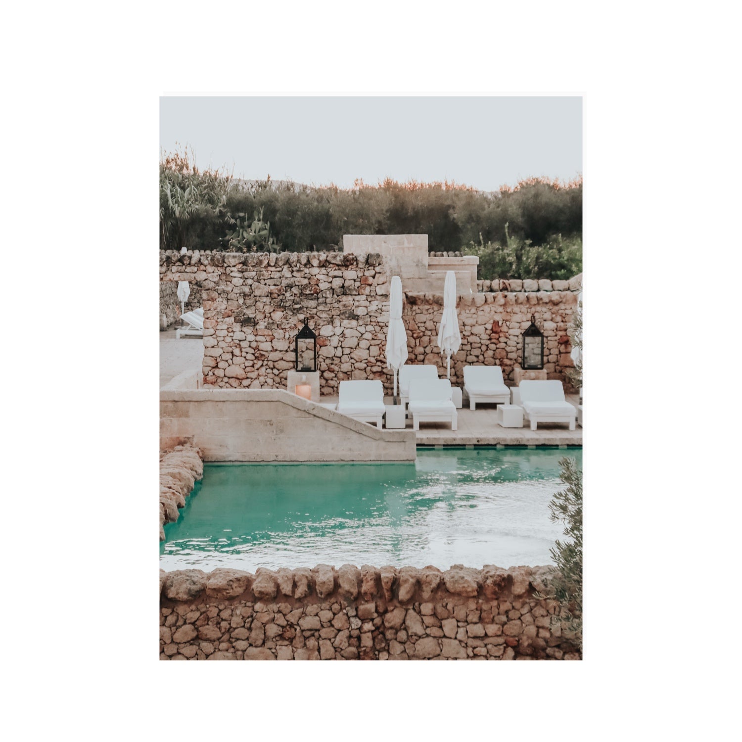 Stone Refuge fine art print, Puglia, Italy, 30 x 40 in, Unframed, Fine Art Print