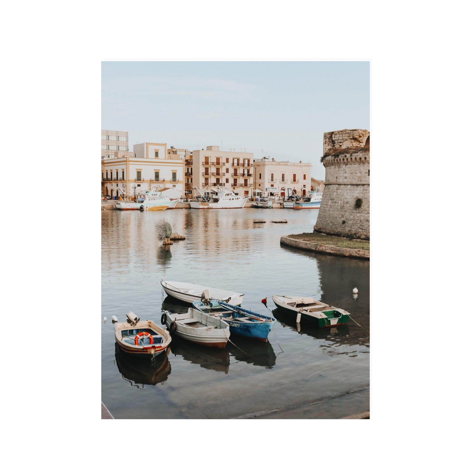 Fishing Legacy fine art print, Puglia, Italy, 30 x 40 in, Unframed, Fine Art Print