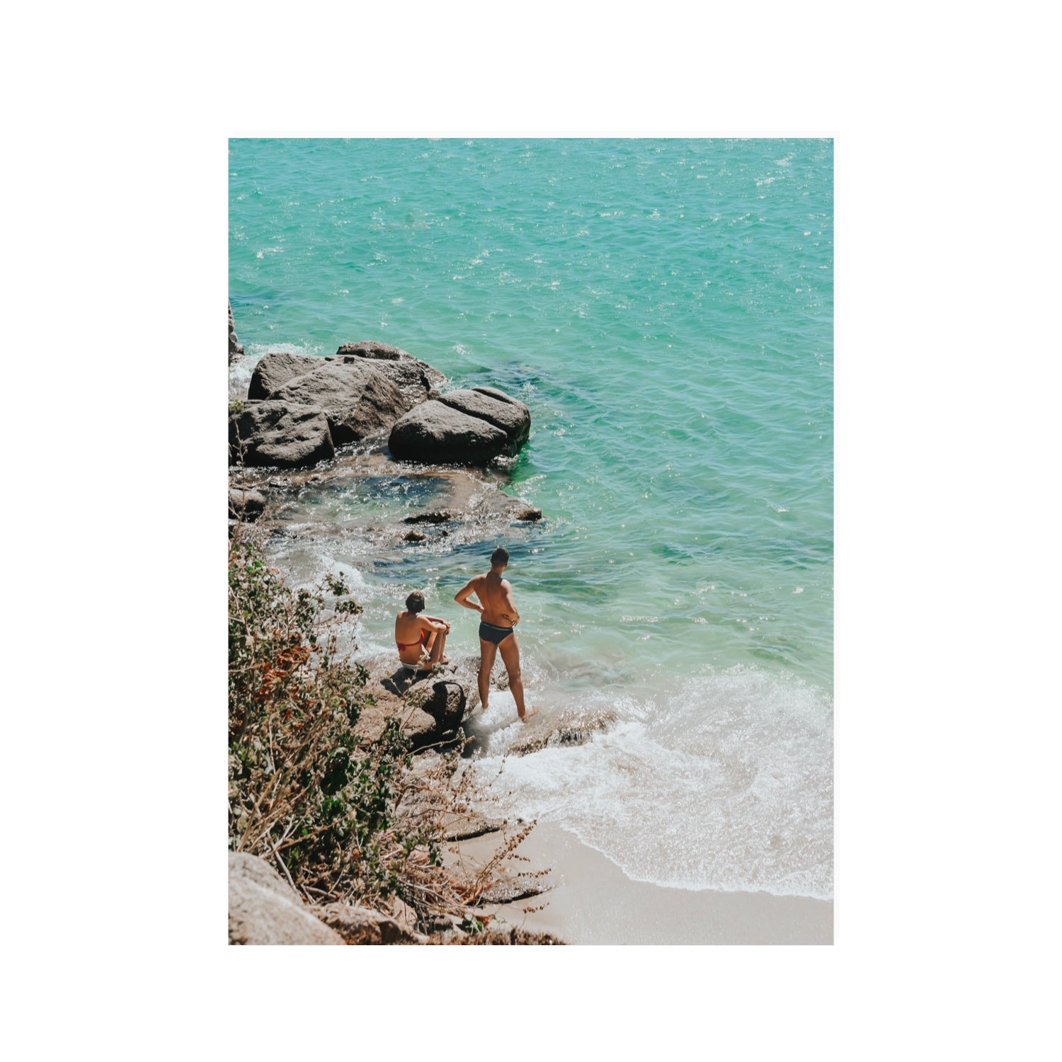 Scene Stealers Mykonos Greek island wall art 30 x 40 in unframed fine art print