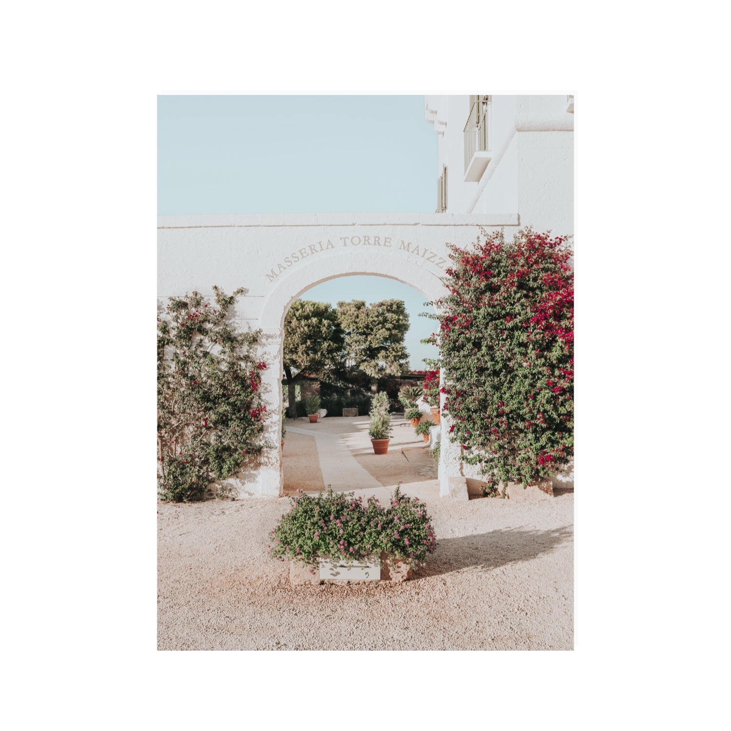 Torre Maizza Puglia Italian wall art 30 x 40 in unframed fine art print