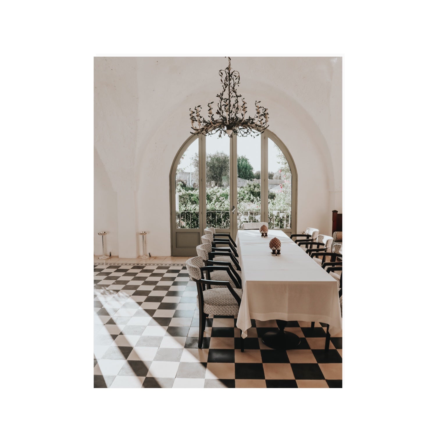 Sunbeam Feast Puglia Wall Italian fine art print 30 x 40 in unframed fine art print