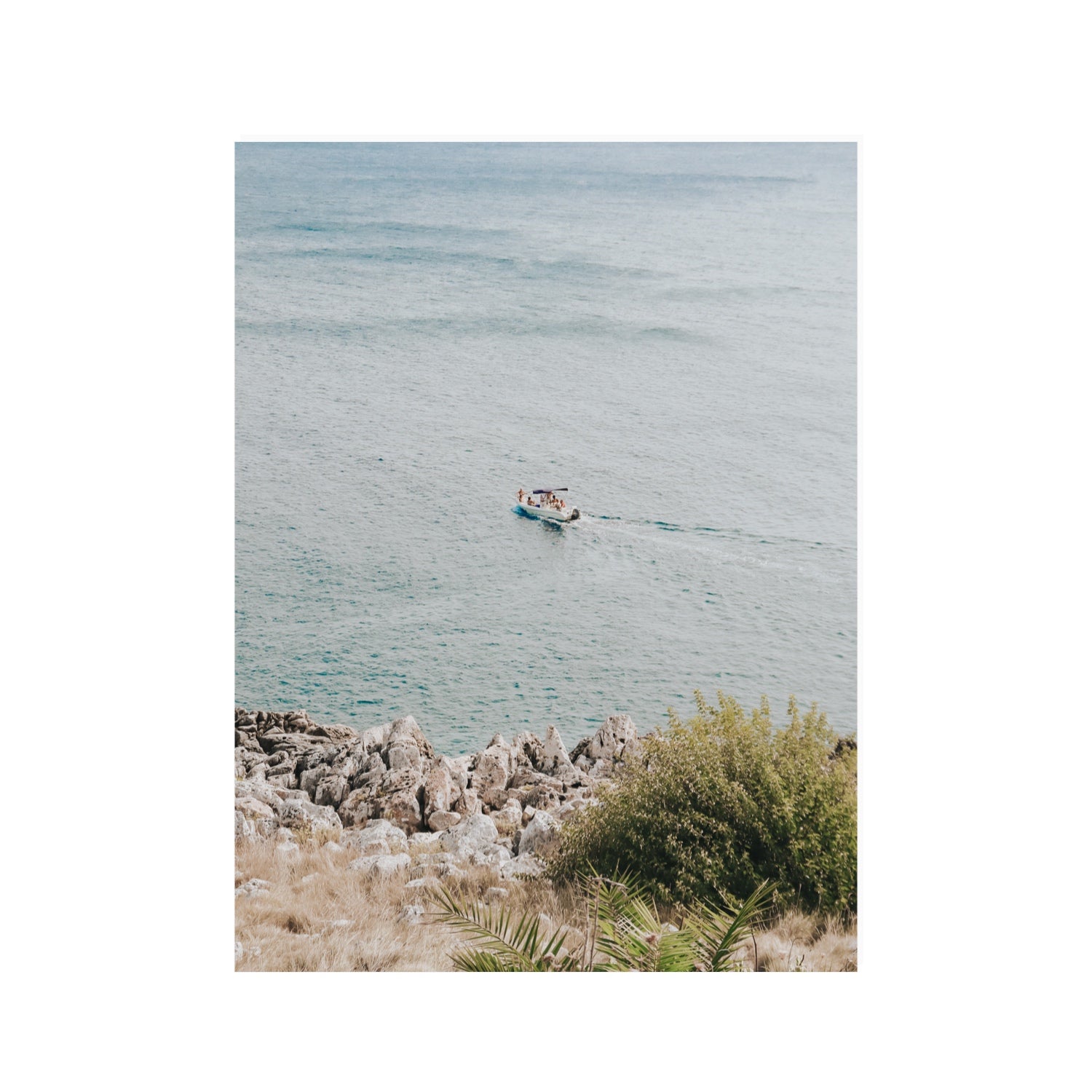 Puglian Departure Puglia coastal Italian wall art 30 x 40 in unframed fine art print