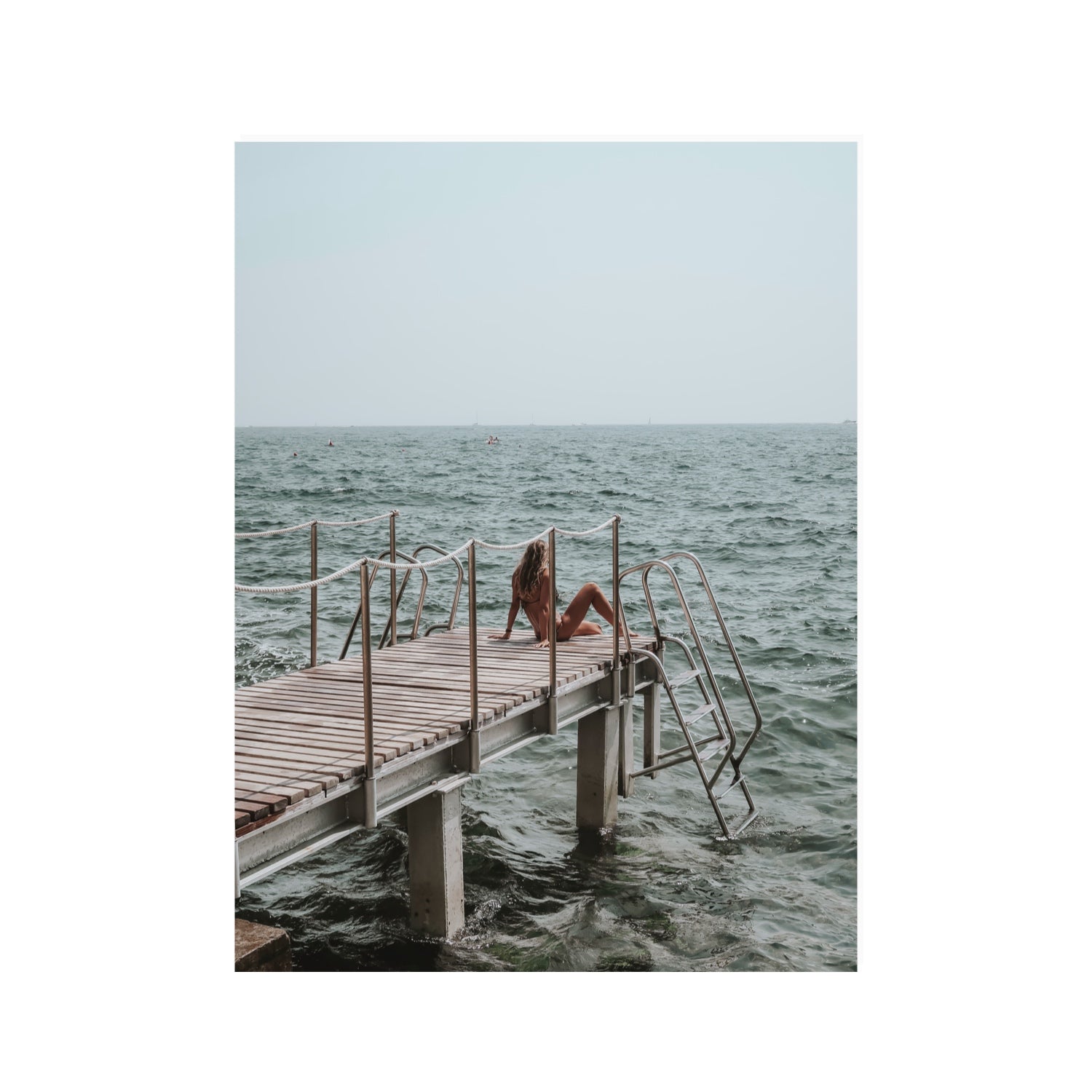 The Dock's Whisper fine art print, Tuscany, Italy, 30 x 40 in, Unframed, Fine Art Print