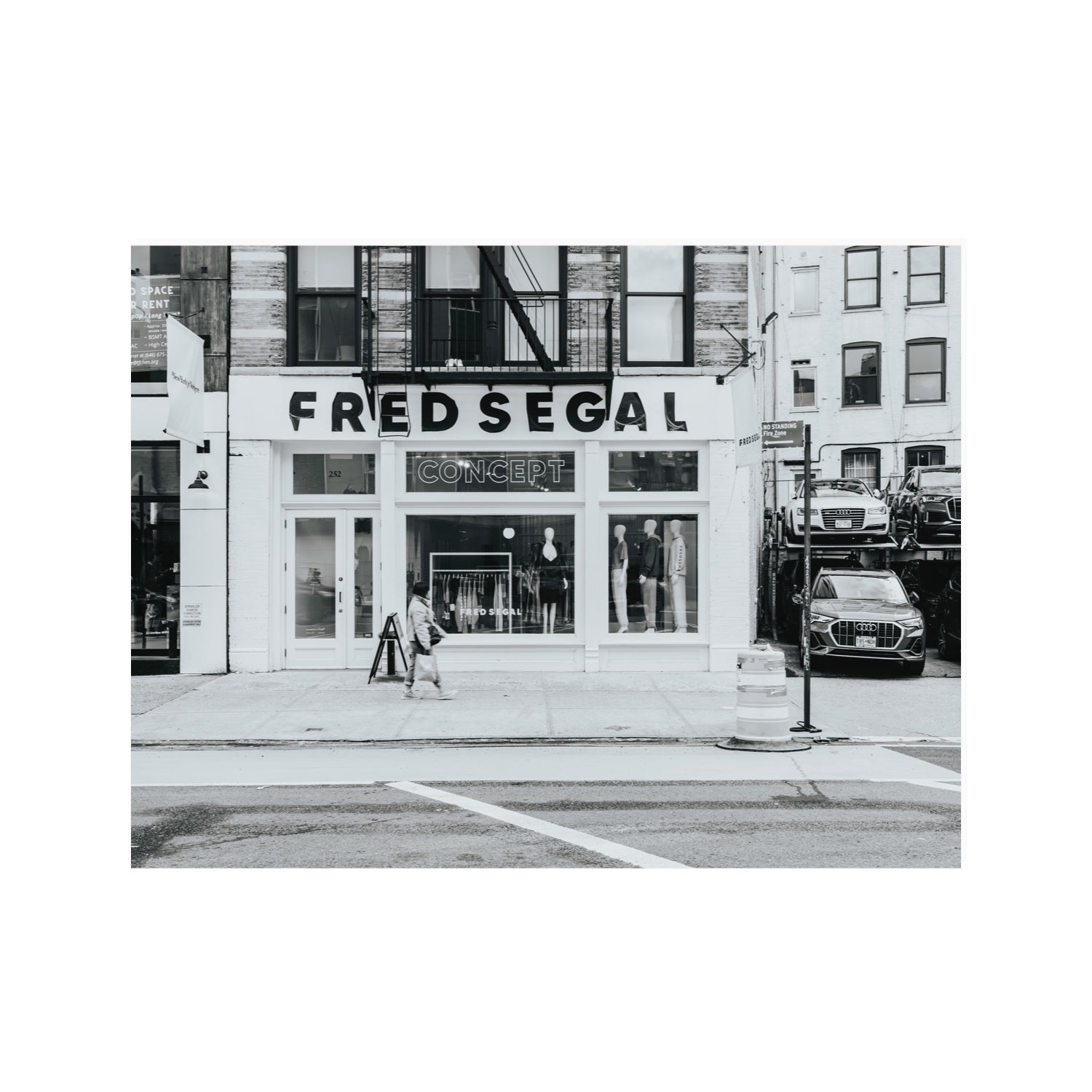 Noir York New York NYC Black & White wall art 30 x 40 in unframed fine art print