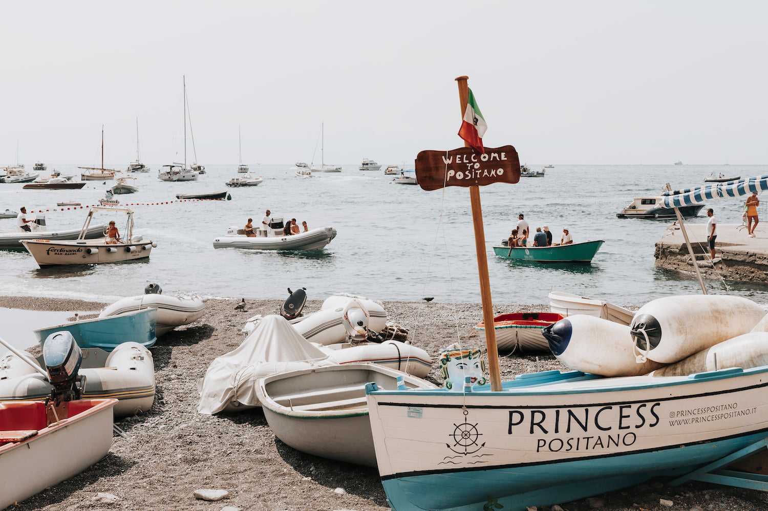 Positano Print, Italy Print - Amichi Co