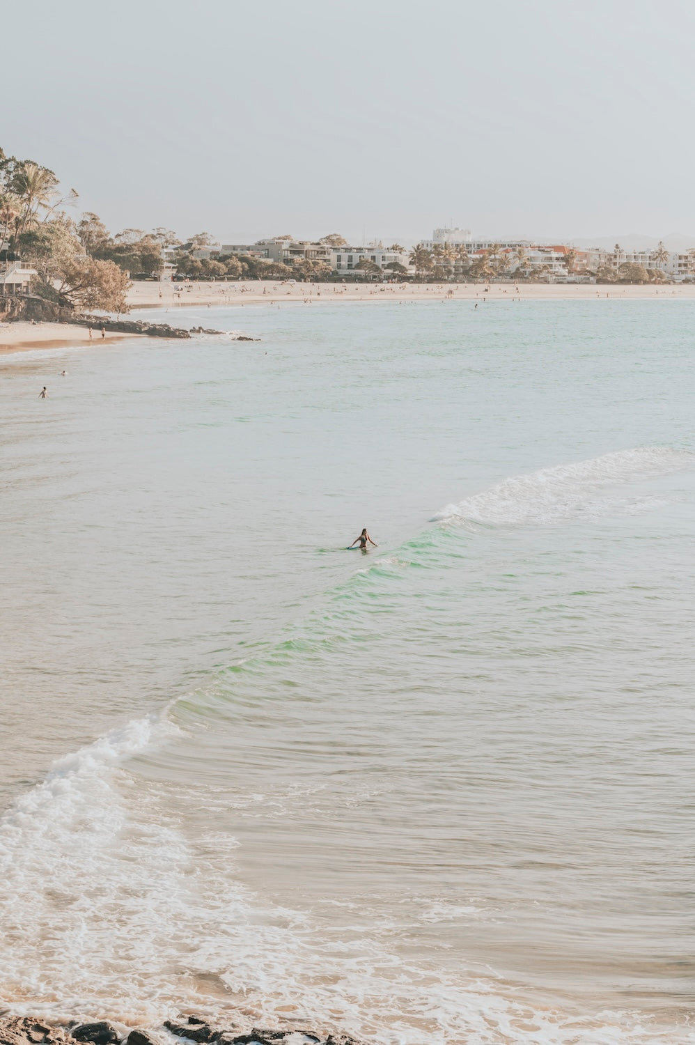 Noosa Little Cove turquoise shallows, Australian coastal wall art